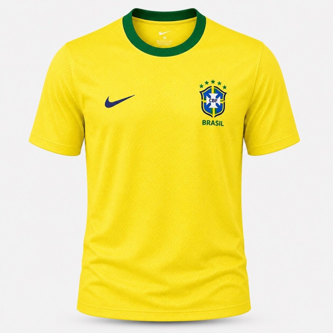 Camiseta Dri-fit seleção Brasileira 
