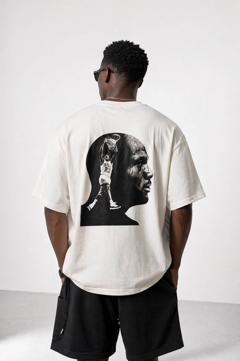Camiseta oversized MJ off white  — foto 2