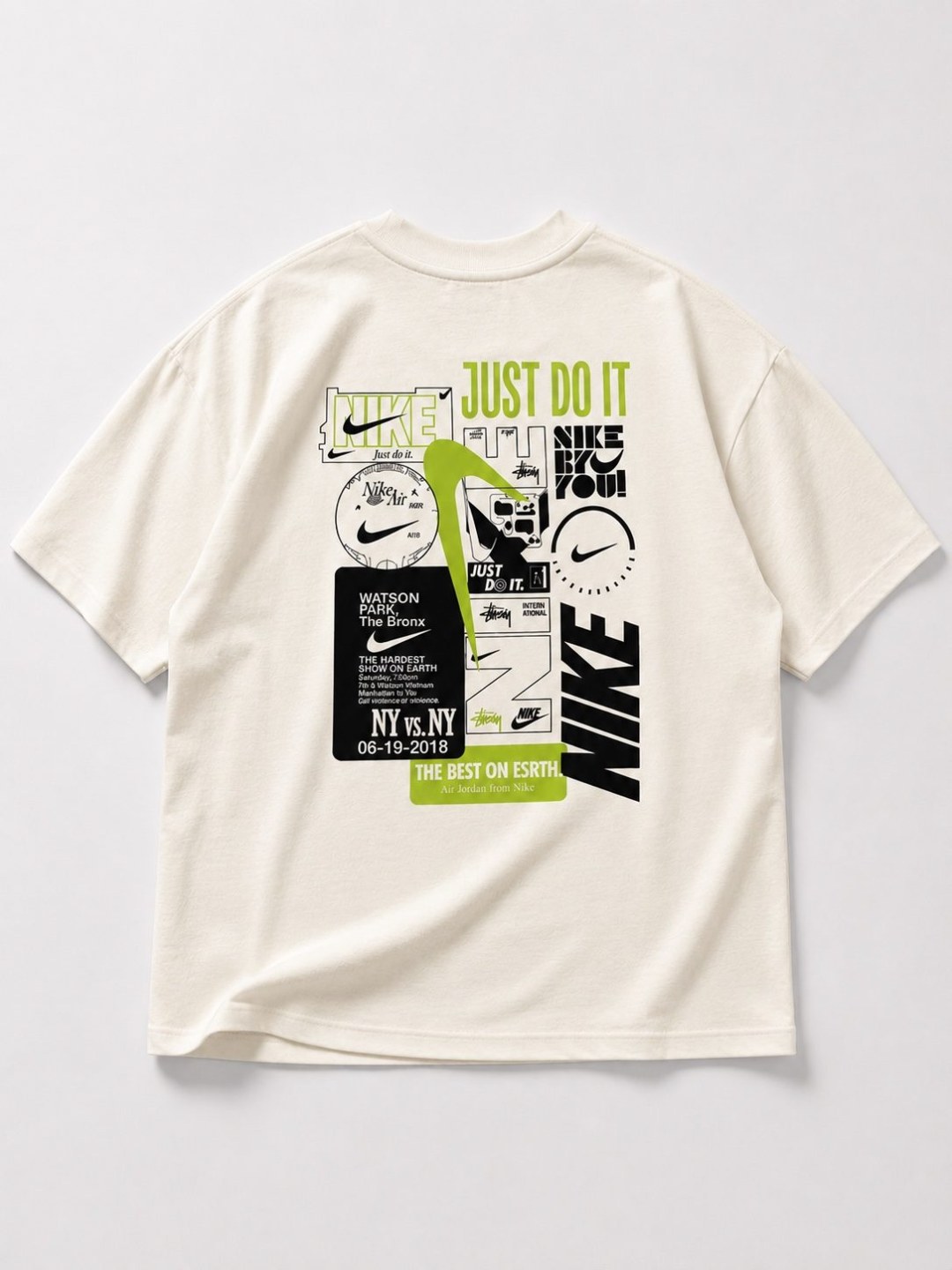 Camiseta Oversized urban vision Off White 