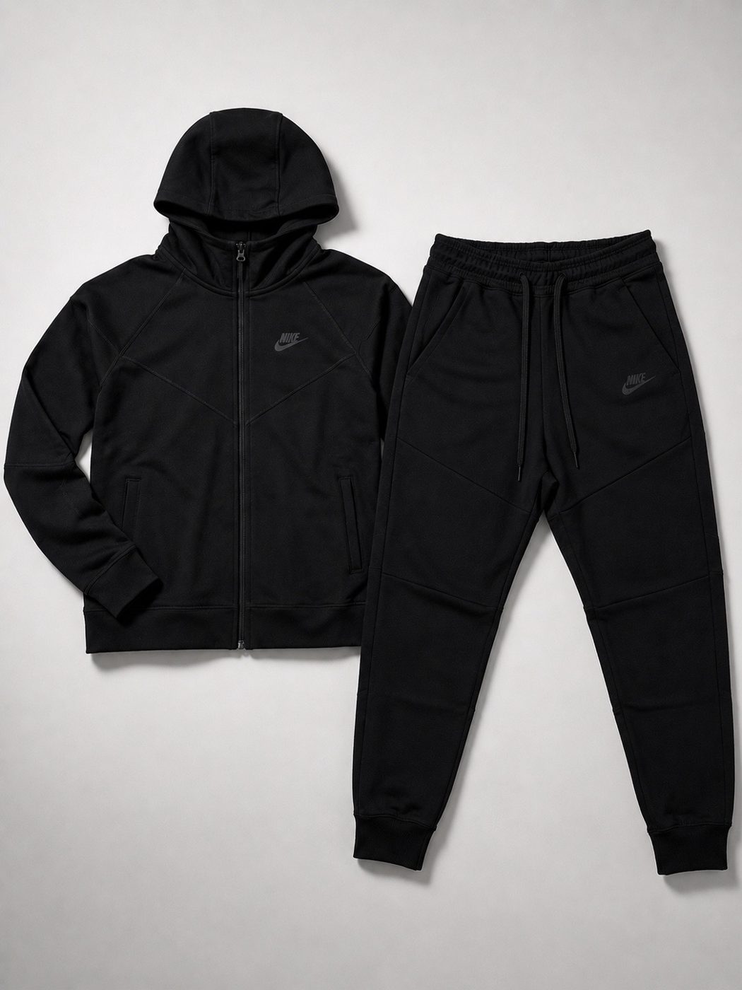 Conjunto Nike tech fleece preto