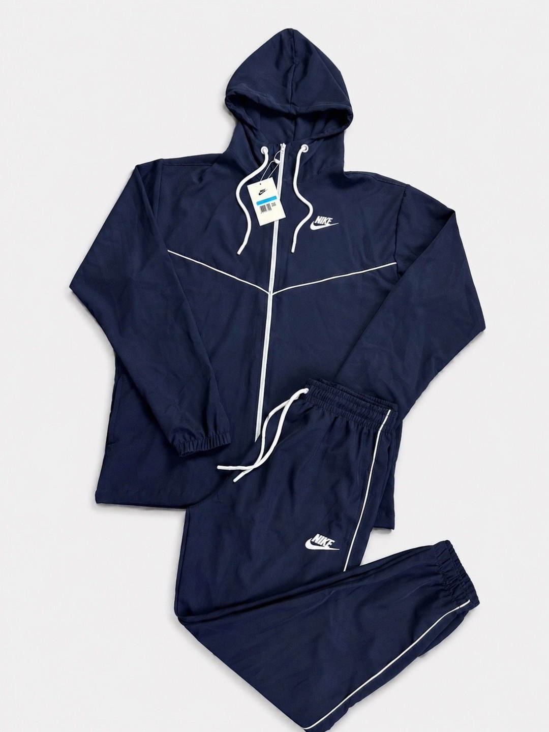 Conjunto tactel Nike azul marinho 