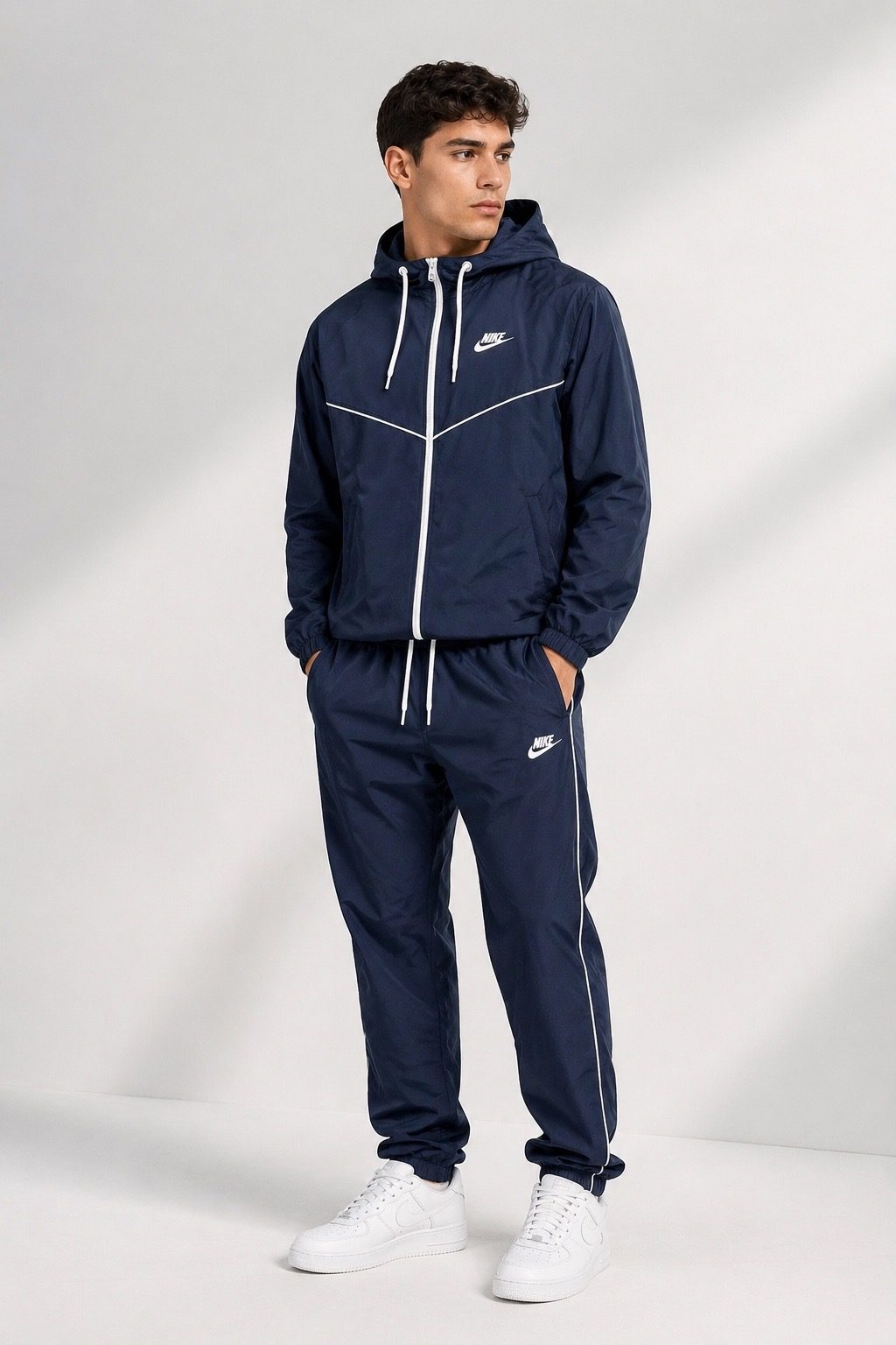 Conjunto tactel Nike azul marinho  — foto 2