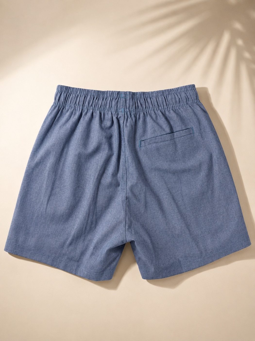 Short de linho azul Caribe Calvin Klein — foto 2