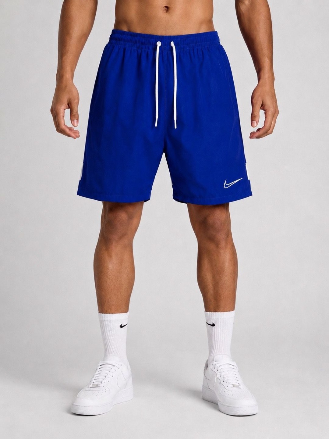 Short elastano Nike academy azul royal 