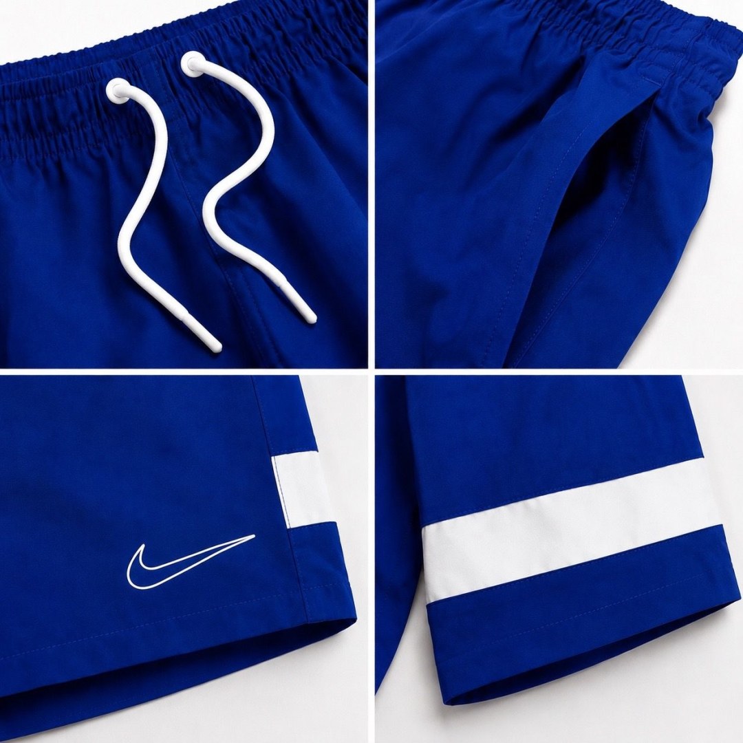 Short elastano Nike academy azul royal  — foto 4