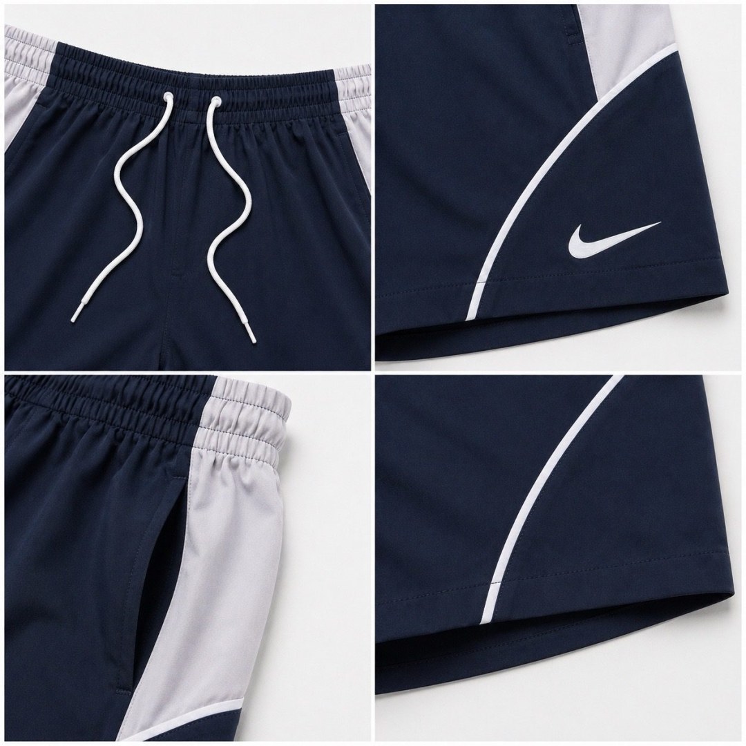 Short elastano Nike recorte azul marinho  — foto 3